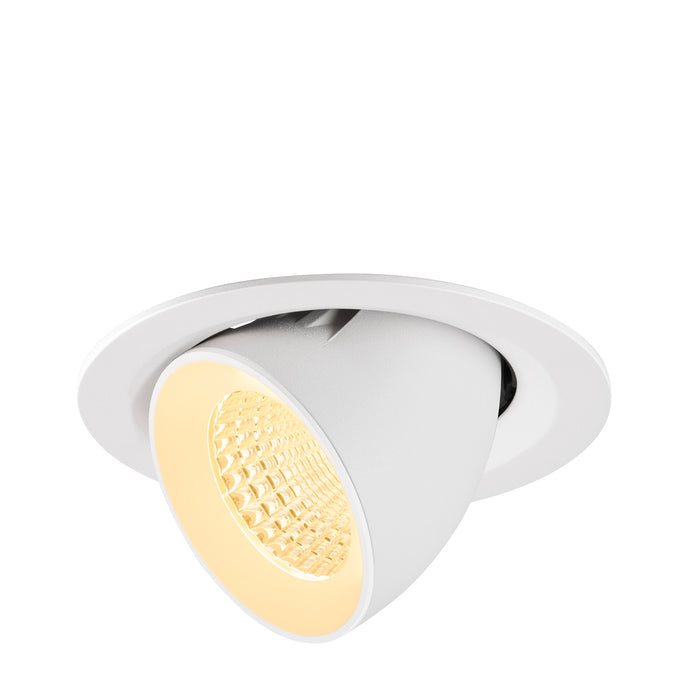 NUMINOS GIMBLE M, Recessed ceiling light, 3000 K, 55°, white