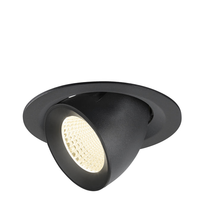 NUMINOS GIMBLE M, Recessed ceiling light, 4000 K, 40°, black