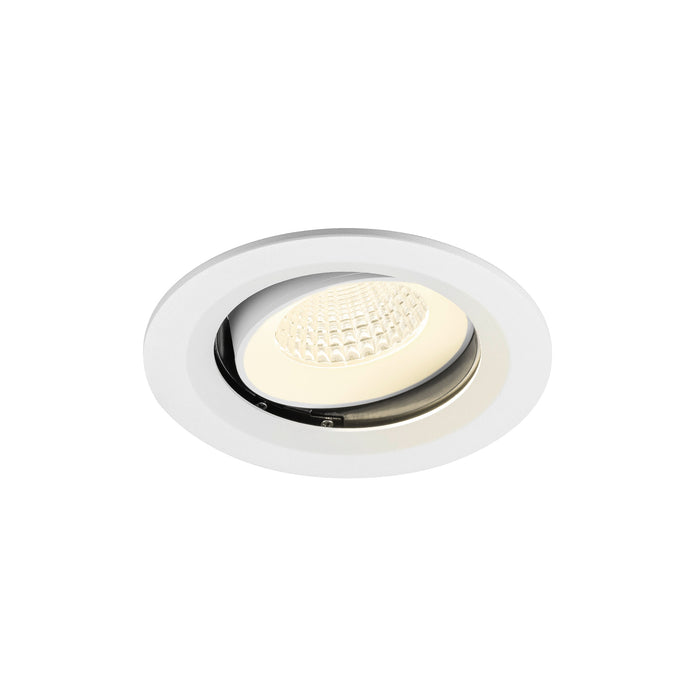NUMINOS MOVE M, Recessed ceiling light, 4000 K, 55°, IP20, round, white