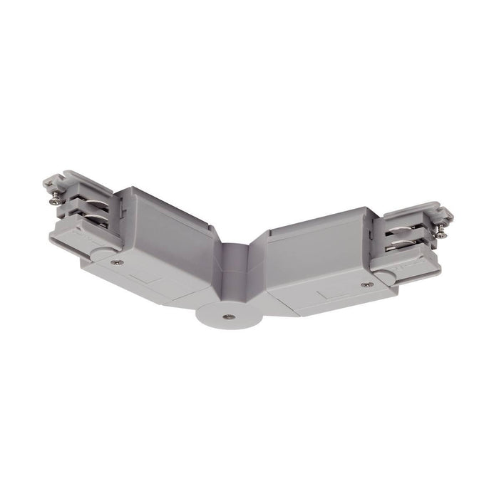 [Discontinued] Flexible connector for S-TRACK 3-circuit track, silver-grey