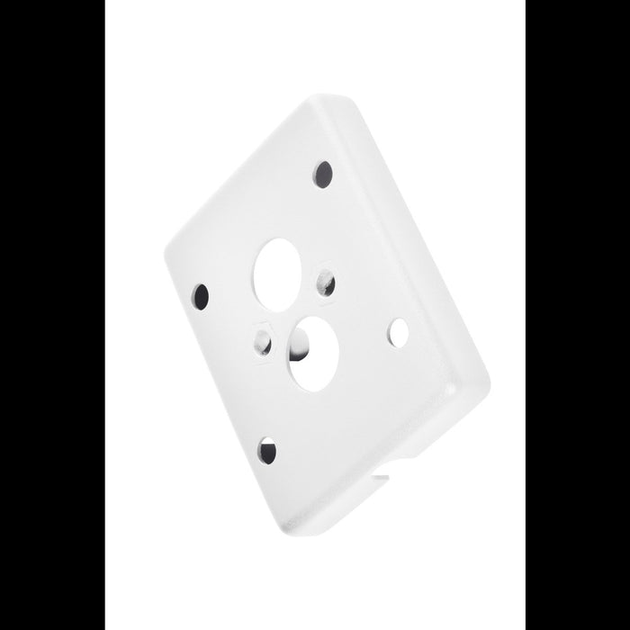 [Discontinued] Adapter frame for surface-mounted cable, white