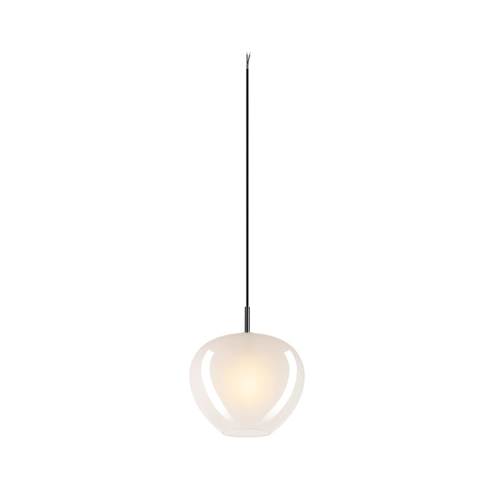 PANTILO CONVEX 29, pendant light, 250cm, E27, max. 40W, white