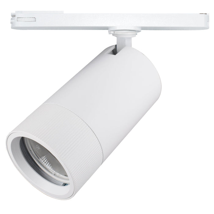 Cambia 15°- 40°, white, 3000k, 2000lm, CRI>90, 3-phase Track Fixture-Casambi Dimmable