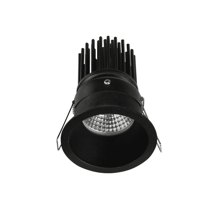 Cerchio 44°, Black, 3000k, 1400lm, CRI>80, Recessed Fixture-Dali Dimmable