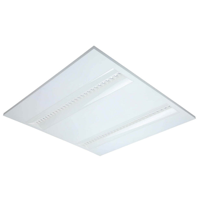 LED Panel NLO 60x60 UGR <19, White, 3000k, 3570lm, CRI>80, Recessed Fixture-1-10V Dimmable