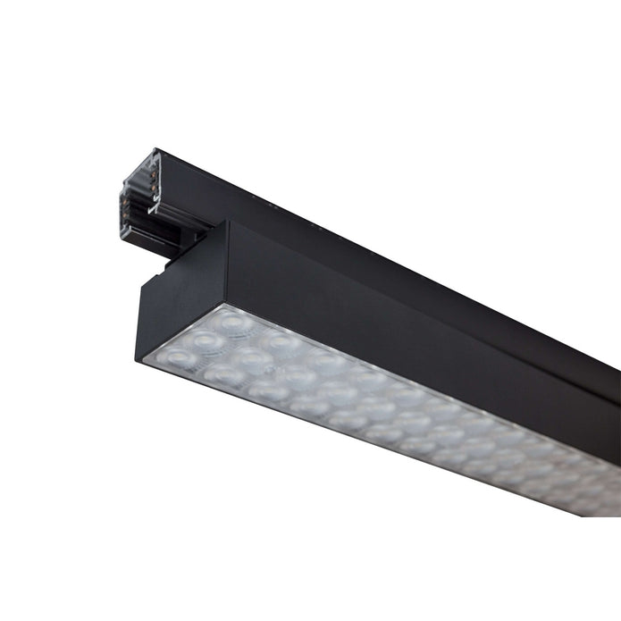 Labarra 60° symmetric, Black, 3000k, 6000lm, CRI>80, 3-phase Track Fixture