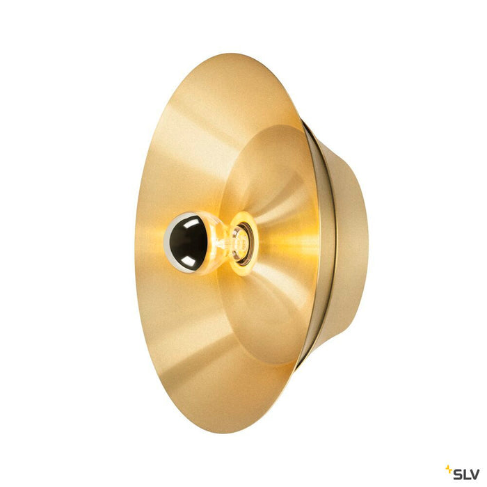 BATO 35 CW, Indoor surface-mounted wall and ceiling light, brass, E27, max. 60W