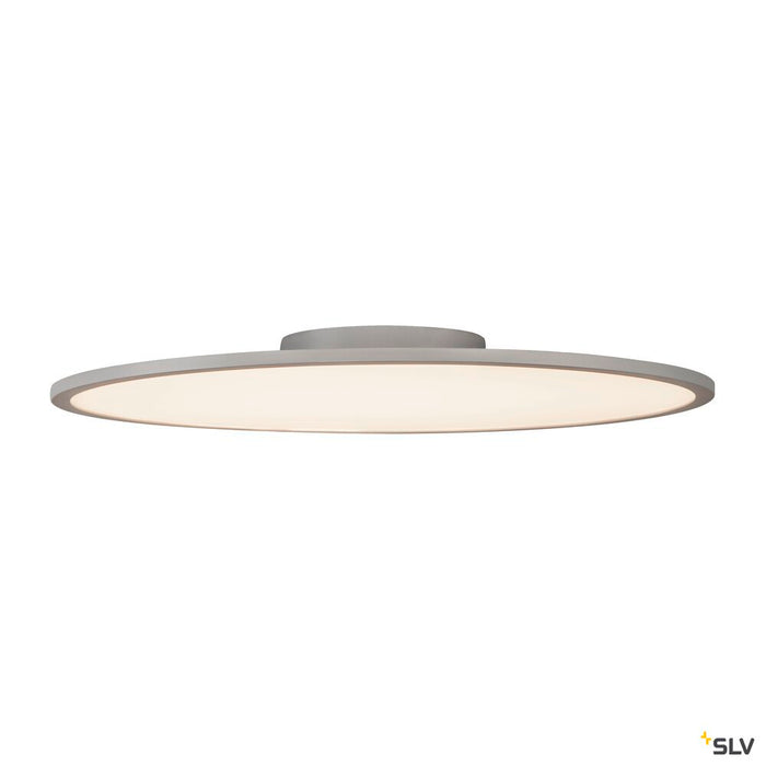 PANEL 60 round, LED Indoor surface-mounted ceiling light, silver-grey, 3000K