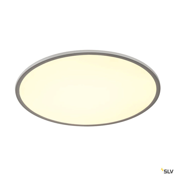 PANEL 60 round, LED Indoor surface-mounted ceiling light, silver-grey, 4000K