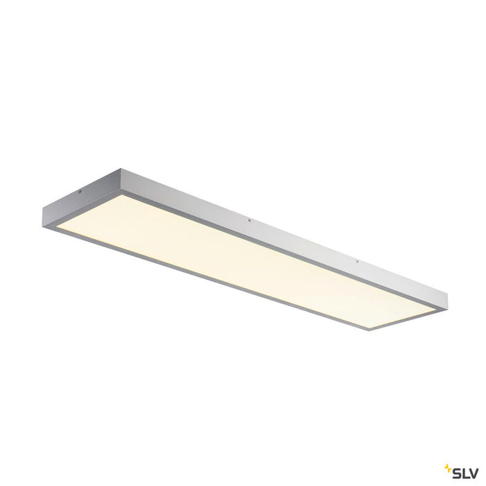 PANEL 1200x300mm LED Indoor surface-mounted ceiling light, 4000K, silver-grey
