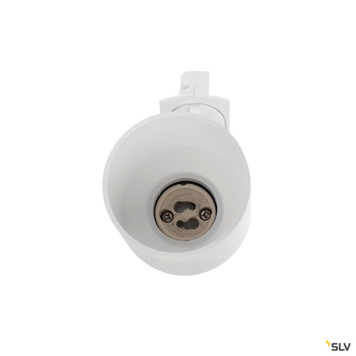 PURI TRACK SPOT, QPAR51 glass, white 50W, incl. 1-circuit adapter