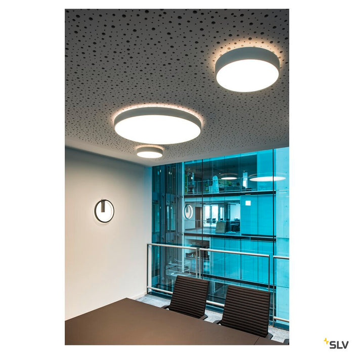 MEDO 40 CW AMBIENT, LED Outdoor surface-mounted wall and ceiling light, DALI, white, 3000/4000K