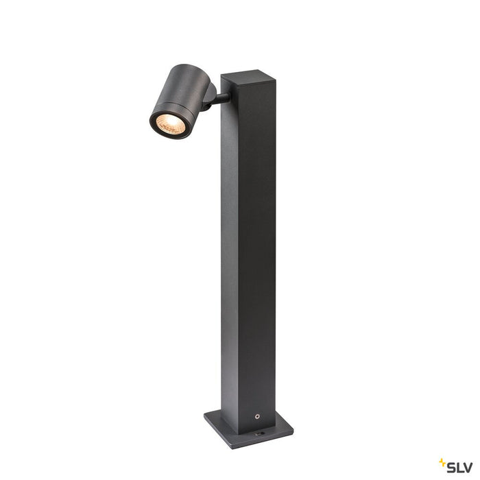 HELIA Single Pole, LED outdoor floor stand, anthracite, IP55 3000K