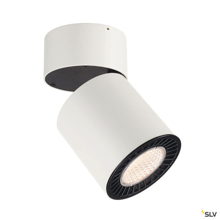 SUPROS MOVE CL, Indoor LED ceiling mounted light, round, white, 3000K, 60° reflector, CRI90, 2600lm