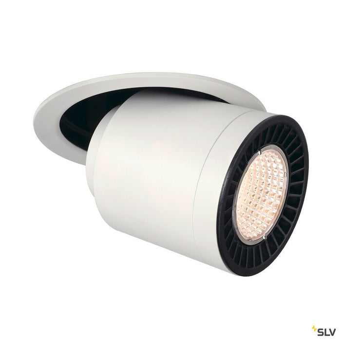 SUPROS MOVE, Indoor LED recessed ceiling light white round 3000K 60° CRI90 3380lm