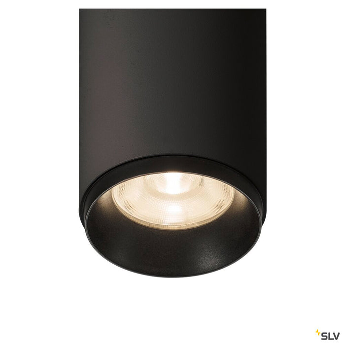 NUMINOS SPOT PHASE M, Indoor LED recessed ceiling light black/black 4000K 60°