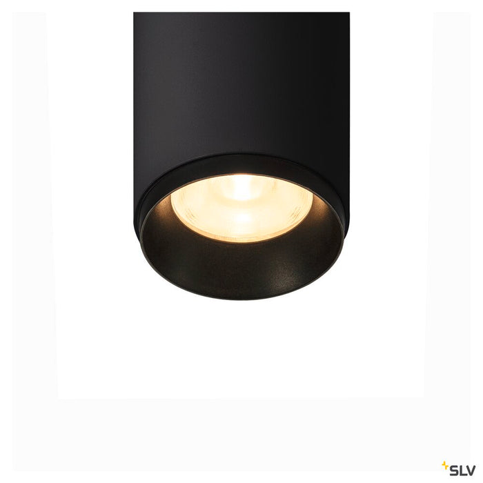 NUMINOS SPOT DALI S, Indoor LED recessed ceiling light black/black 3000K 36°