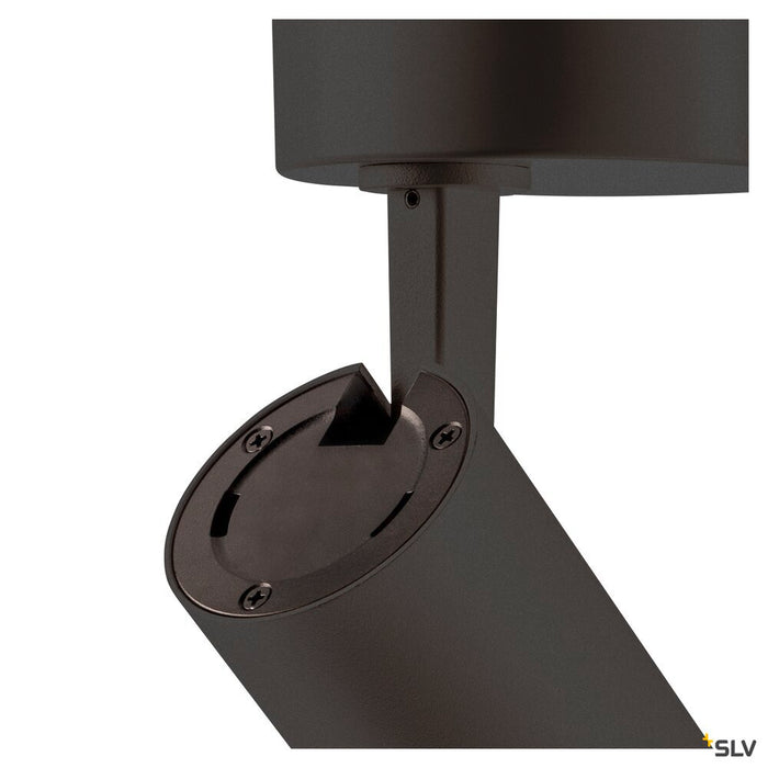 NUMINOS SPOT DALI S, Indoor LED recessed ceiling light black/black 4000K 60°