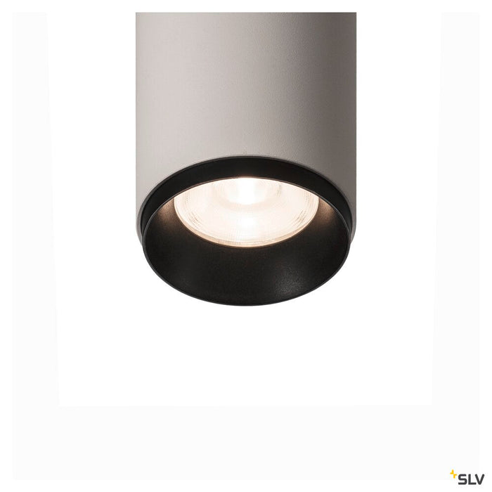 NUMINOS CL DALI S, Indoor LED recessed ceiling light white/black 4000K 24°