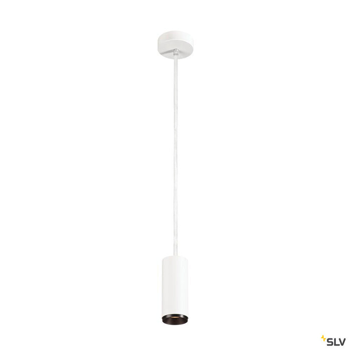 NUMINOS PD DALI S, Indoor LED pendant light white/black 3000K 36°