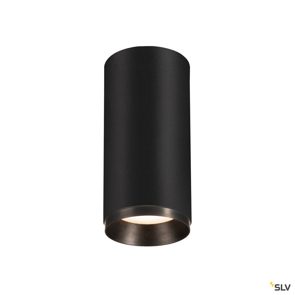 NUMINOS CL DALI M, Indoor LED recessed ceiling light black/black 4000K ...