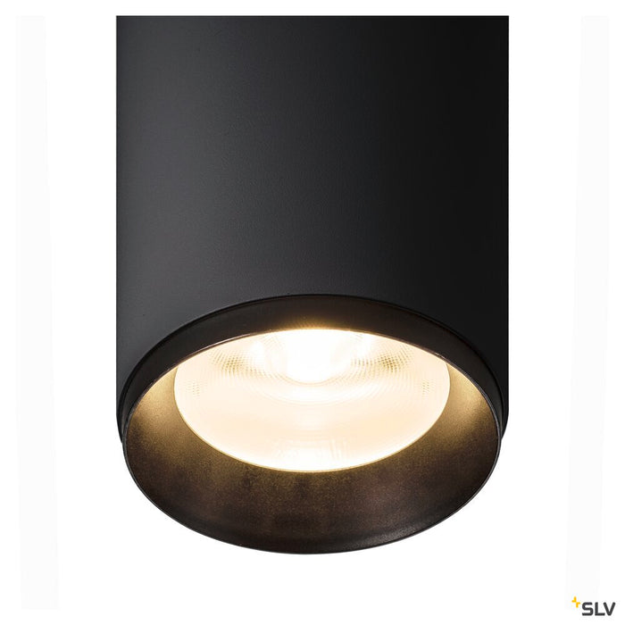NUMINOS SPOT DALI L, Indoor LED recessed ceiling light black/black 4000K 60°