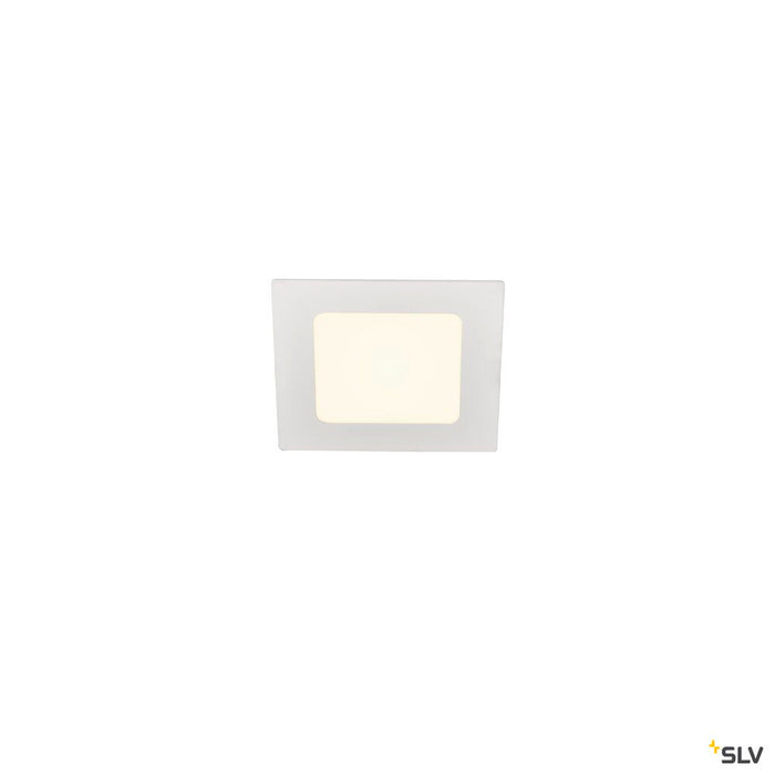 SENSER 12 DL, Indoor LED recessed ceiling light square white 4000K