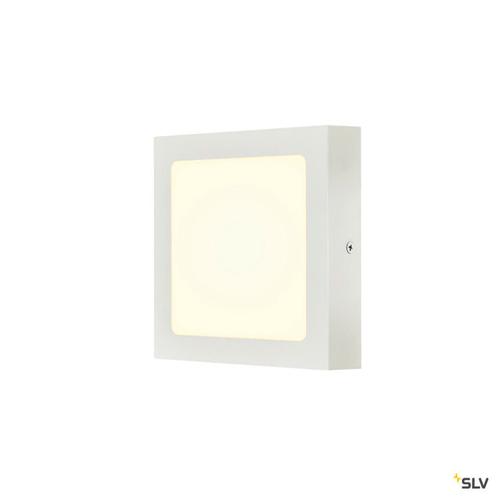 SENSER 18 CW, Indoor LED wall and ceiling-mounted light square white 4000K