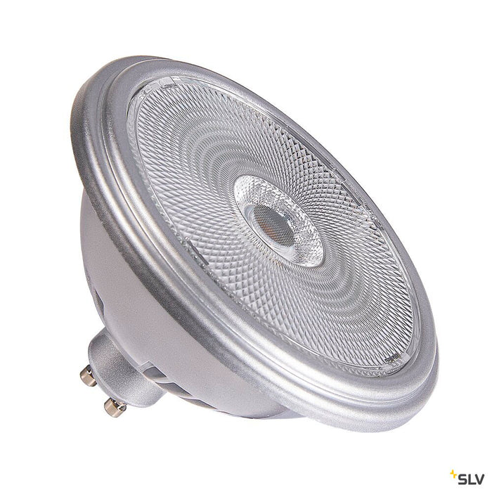QPAR111 GU10, LED lamp, Silver, 12.5W 3000K CRI90 60°
