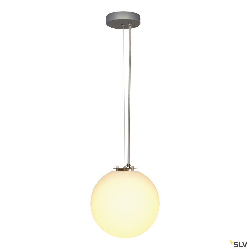 ROTOBALL 25, pendant, TC-(D,H,T,Q)SE, silver-grey/white, Ø 25 cm, max ...