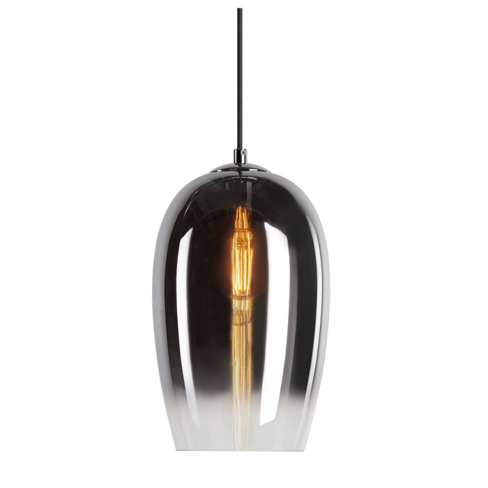 PANTILO OVAL PD, E27 pendant light, chrome