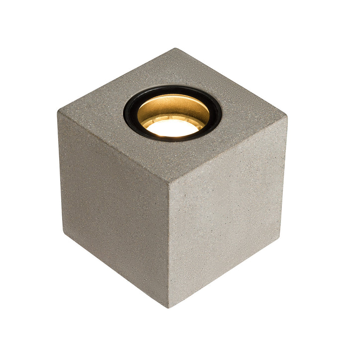 CONCRETO FL, Free-standing lamp square GU10 grey 10W