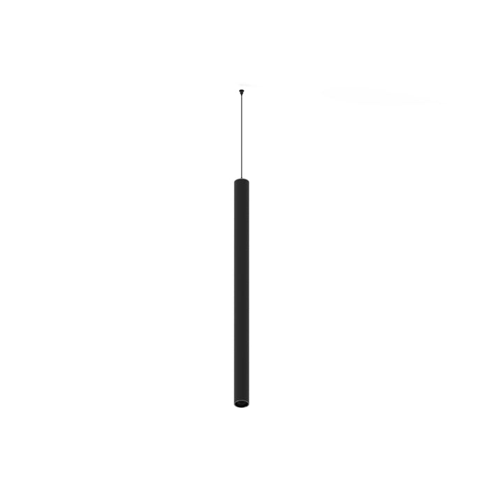 Oslo 48V 1~Ph 7W Slim Pendant (600mm), 450lm, Beam angle 36°, 4000K, Black