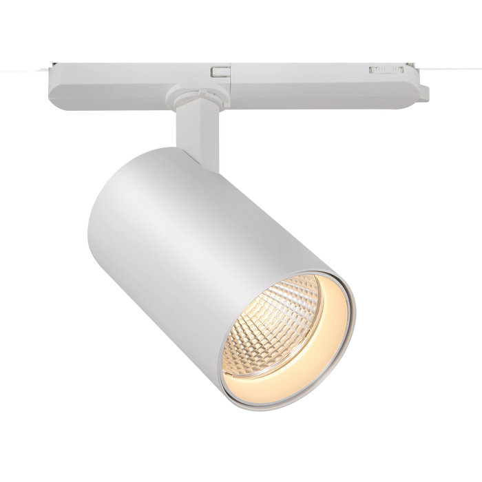 Veloce 15°, White, 2700k, 1100lm, CRI>80, 3-phase Track Fixture-Dali Dimmable