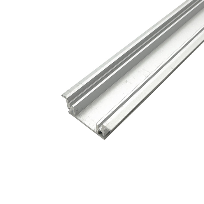 2 Metre Shallow Walkover Aluminium Profile, 11x27 mm