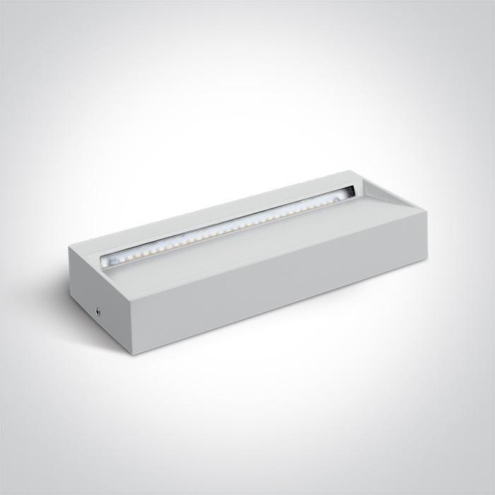WHITE LED WALL LIGHT 7W WW IP54 230V