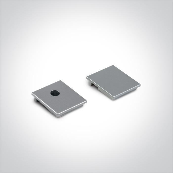 TRIMLESS PROFILE 2m FOR 20mm STRIPS PC OPAL DIFFUSER