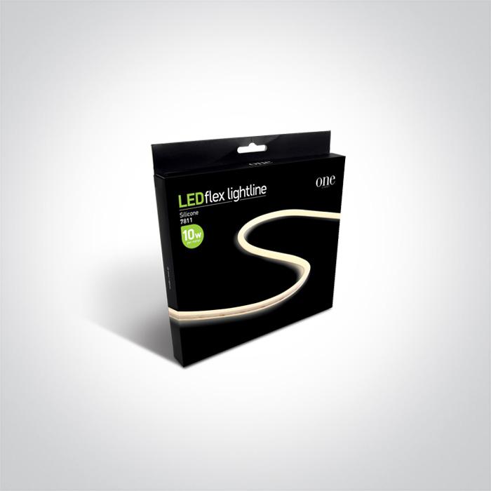 SLIM NEONFLEX 24vDC CW 5m ROLL 10W/m IP67 DIMMABLE