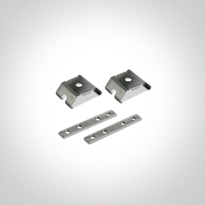 WHITE 48pcs SPOTS 40W 34d UGR17 + UPLIGHT LED 20W 120d CW 1300mm LINEAR 230V DARK LIGHT