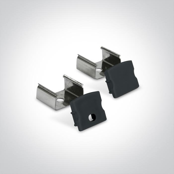 BLACK PROFILE 2m + PC BLACK diffuser