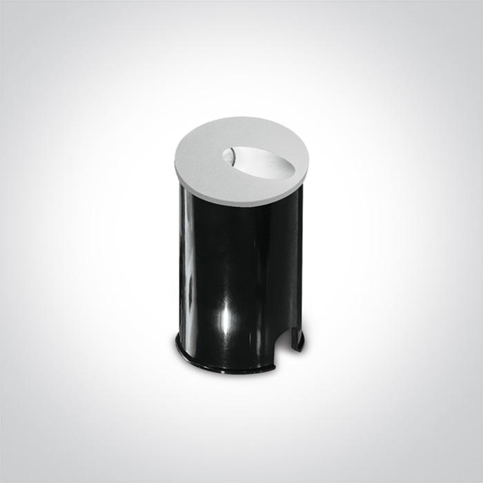 WHITE RECESSED IP54 1x3w WW 100-240V