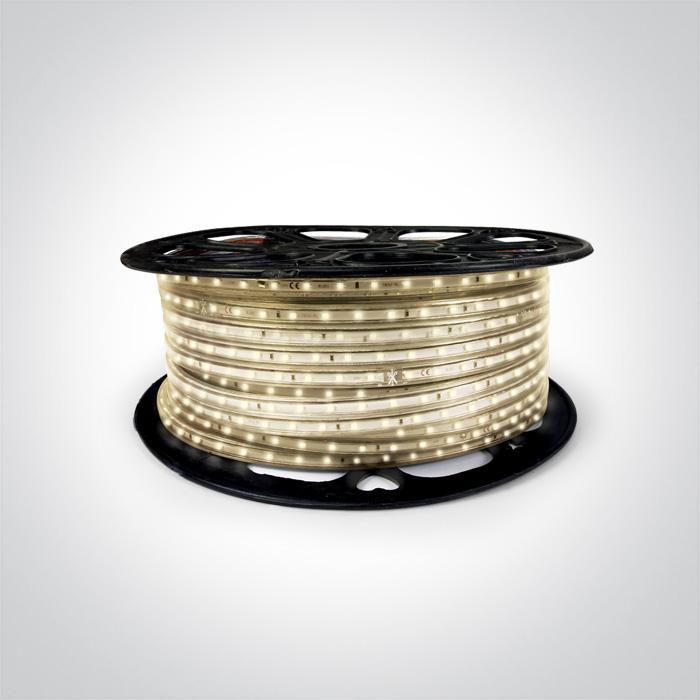 DOUBLE SMD LED ROPE 13W/m WW IP65 230V DIMMABLE