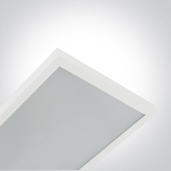 WHITE 60w FLOOR STAND UGR19 DIMMABLE 230v