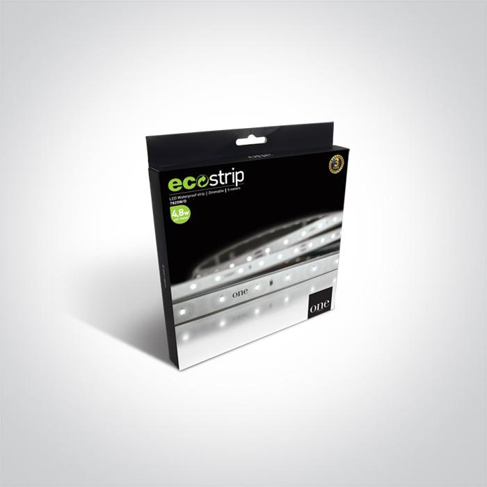 LED STRIP 24vDC WW 5m ROLL 14,4w/m IP68