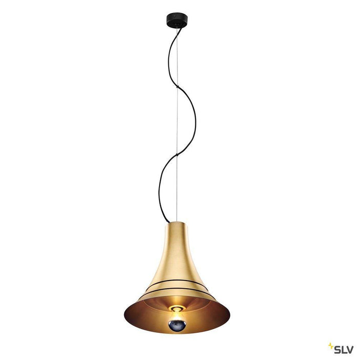 BATO 35 PD, Indoor pendant light, brass, E27, max. 60W