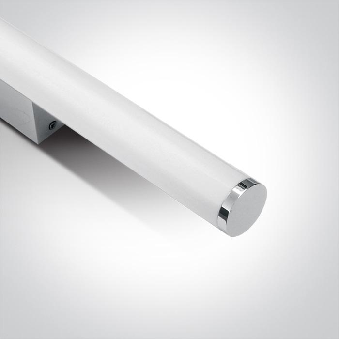 CHROME T8 LED TUBE 600mm IP44