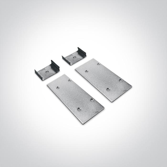 SLIGHTLY SCRATCHED ALUMINIUM WALL PROFILE 2m