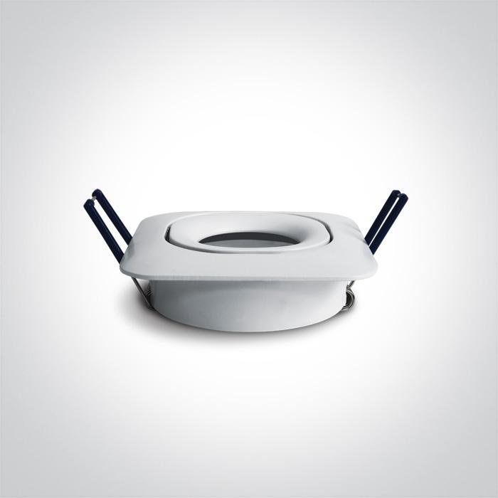 WHITE GU10 50W ADJUSTABLE