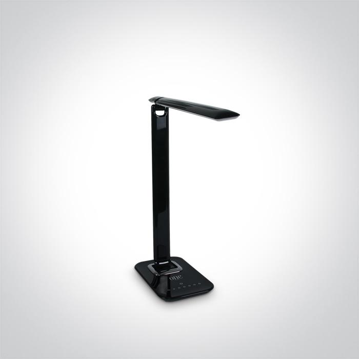 BLACK TABLE LAMP LED 12W VARIABLE CCT DIMMABLE 100-240V