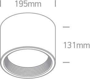 WHITE LED 35W WW IP40 230V